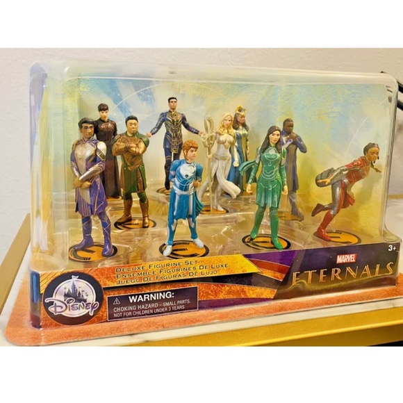NEW Disney Marvel Eternals Collectible Figures PlaySet Toy Set - Picture 3 of 8